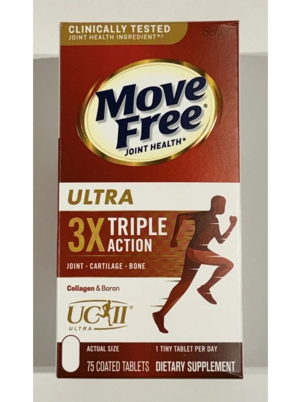 MOVE FREE Joint Health - Ultra 3X Triple Action- 75. Expires 12/2027!! fresh